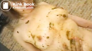 Japanese girl forced to eat her own shit