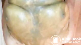 tigers cunt gets shit stuffed and fucked + scat bj