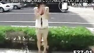In the street