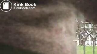 girl pooping in the pants in the street 8