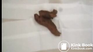 Girl Shitting On The Floor