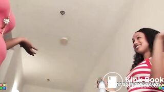 CGP - Two black girls pooping