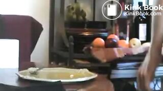 Mother Shits On A Plate For Dinner