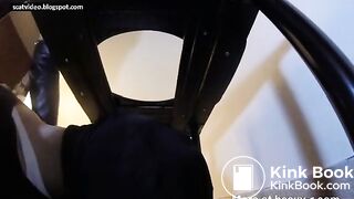 Scat Slave Shitting In Open mouth