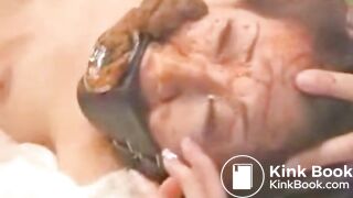 Asian Girl Forced To Eat Shit