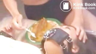 Asian Girl Forced To Eat Shit