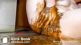 Pushing Shit In Cunt