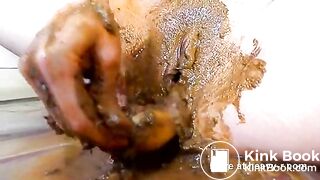 Pushing Shit In Cunt