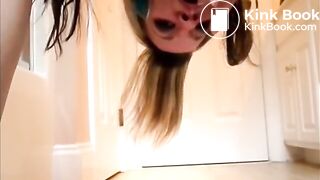 Girl Pooping & Masturbating