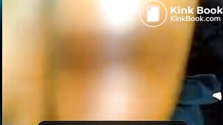 Ebony tries to shit then puts poo on her body