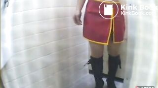 Japanese Cosplay Girl Pooping