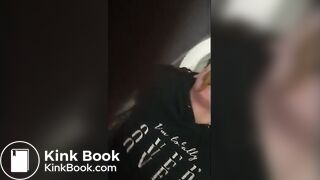 Scat Toilet slave BBWendi eats her masters shit
