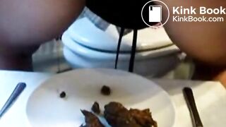 Teen Eating Poop