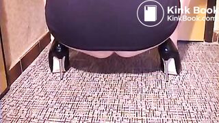 Fat ass amateur bitch shits on the floor - Scat Video Collection