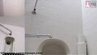 Hot Japanese schoolgirl pooping in the toilet - Unsensored Japanese scat porn videos
