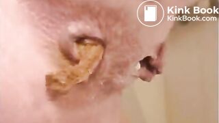 Lucy In The Shower With Scat -