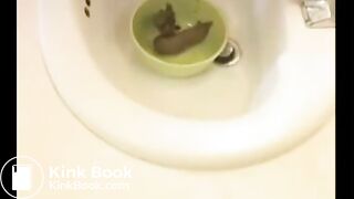 Naked Lesbian Girlfriends Play With Poop