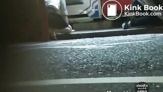 Two drunk japanese vomiting