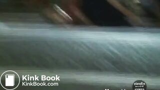 Two drunk japanese vomiting