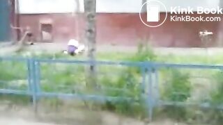 russia drunk teen passed out sleep public scat