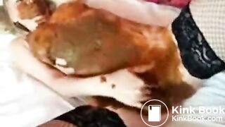 HUSBAND SHITS WIFE CUMS