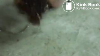 Rolling in her filth