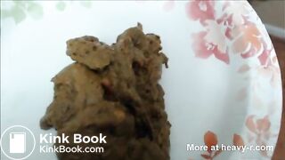 Chubby Girl Shits Twice