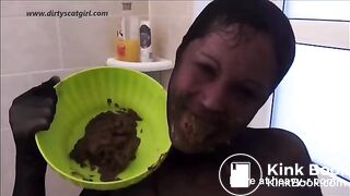 Scat Slave In Nylons