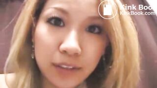 Asian Girl shits On Balcony