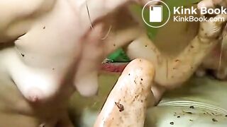 Lesbian Scat Feet Licking