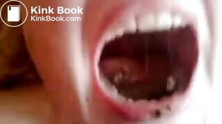 Amateur Shit Eating Wife - MILF Swallows Male Scat