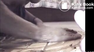 Asian Hottie Eating Fresh Shit