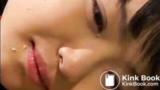 Tiny Asian girl poops on webcamflv