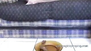 College chick Cassandra loves to poop - Scat Video Collection