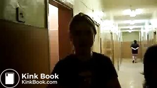 Teens eat shit at school