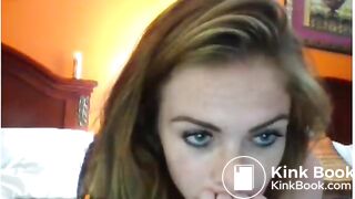 Skinny ginger teen masturbates - TTFI