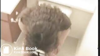 Amateur brunette babe shitting in toilet - Scat Video Collection