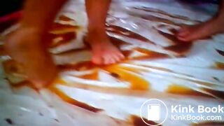 Sexy Lesbians Playing With Shit