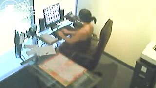 Got caught masturbating at work