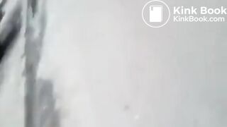 Drunk white chick shits herself