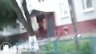 Drunk white chick shits herself