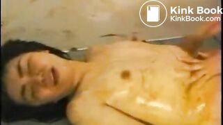 Real Japaneses Mom Daughter Scat Piss Lesbian Play