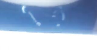 BBW SHITS AND CATCHES IT