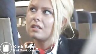 Stewardess Blowjob (Part 1)