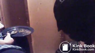 She forcefeeds me Her Daughter's Fresh Shit - 2