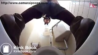 Webcam in public Japanese toilet - Unsensored Japanese scat porn videos