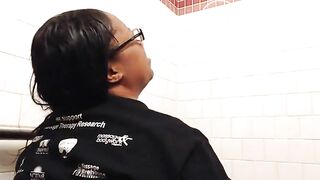 SCAT: Thick Ebony Bitch on Toilet