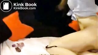 Sucking Shitty Vibrator