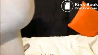 Sucking Shitty Vibrator