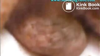 Sexy young couple scat sex